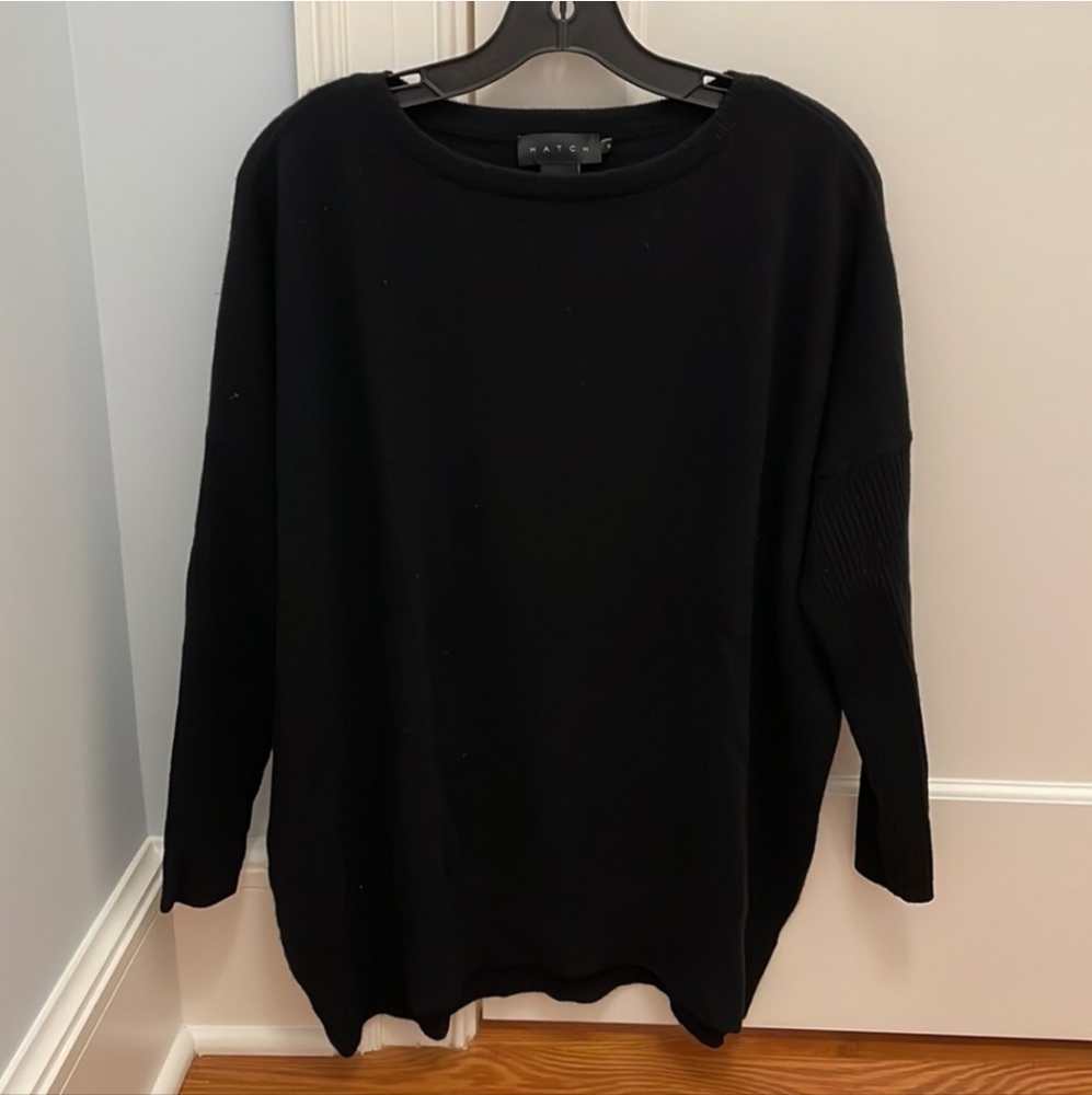 Hatch Collection Nadine Sweater 0 Black